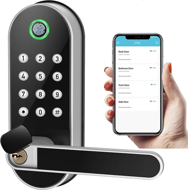 3D face recognition video intercom smart lock - 图片 2