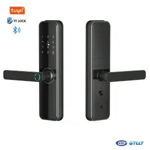 H8 Smart Push-Pull Door Lock – Advanced Keyless Entry with Modern Handle Design
