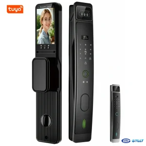 P5 Smart 3D Face Recognition Door Lock – Fully Automatic with Real-Time Monitoring & Video Intercom