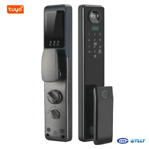 R33D 3D Face Recognition Video Intercom Smart Lock with TUYA WiFi– Radar Activation, HD Camera, 7-in-1 Unlocking