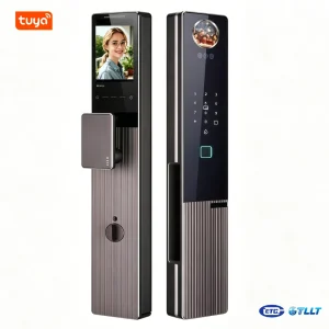 T77 AI Smart Lock Waterproof CNC Aviation 3D Recognition Video Intercom with TUYA WiFi