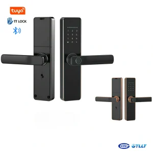 V2 Indoor Smart Lock 9 Languages– WiFi Open Mode 5-in-1 Unlocking Method Aluminum Body