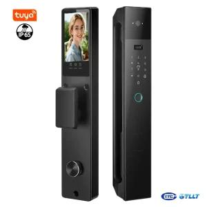 P17 Double Battery Touch & IP65 waterproof/Unlock 3D Face Recognition Video Intercom with TUYA WiFi